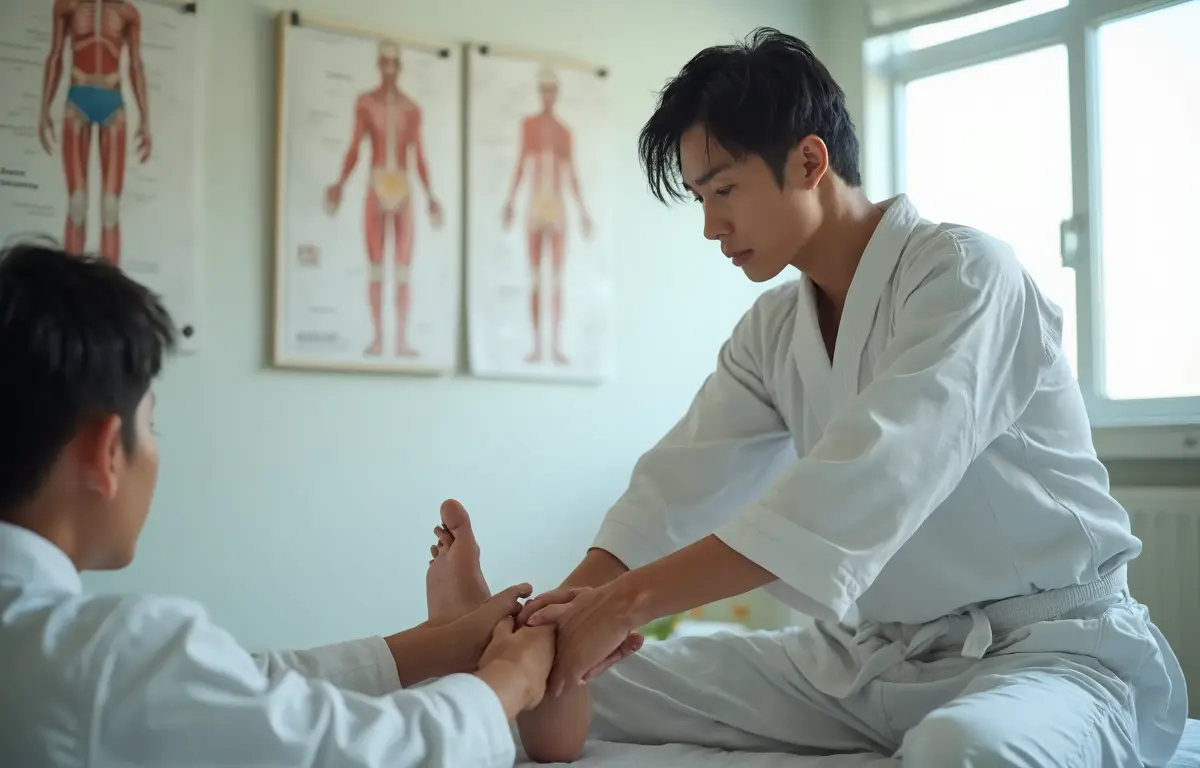 柔道整復師による施術と健康保険の関係