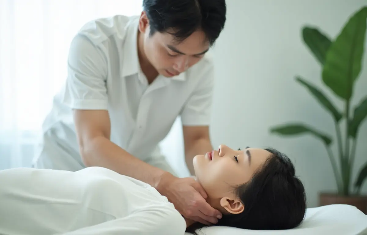 偏頭痛整体の具体的な施術内容とその流れ