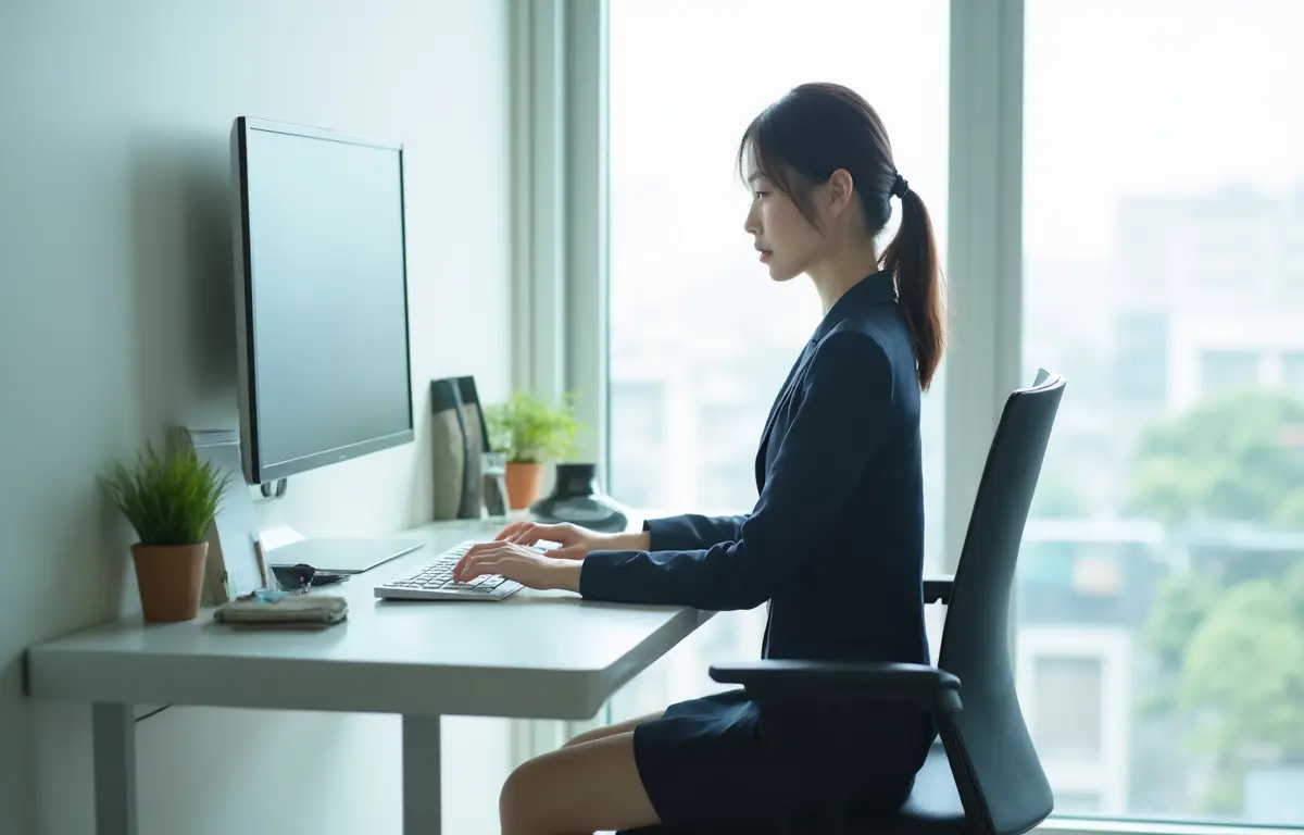 仕事中でもできる!むくみ・肩こりの予防習慣