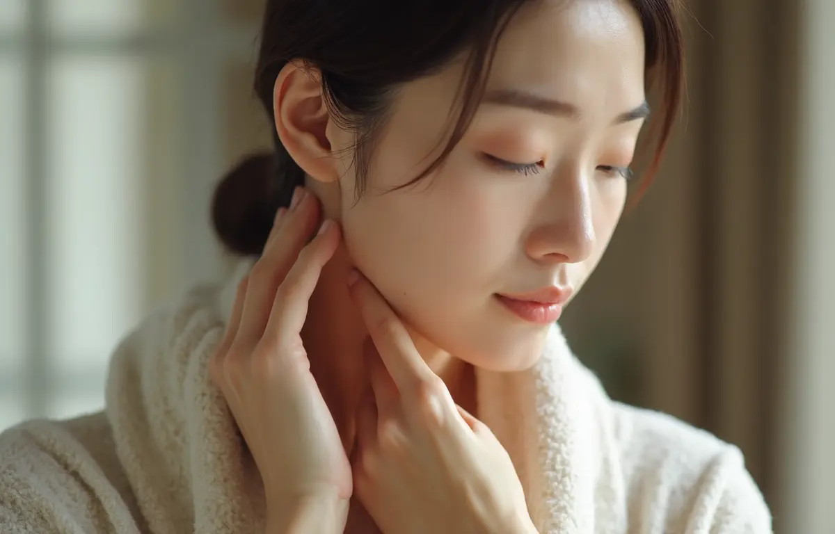 むくみと肩こりを改善する簡単セルフマッサージ・ストレッチ法