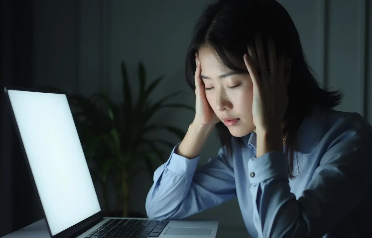 目の疲れと肩こりが同時に起きる原因とは?