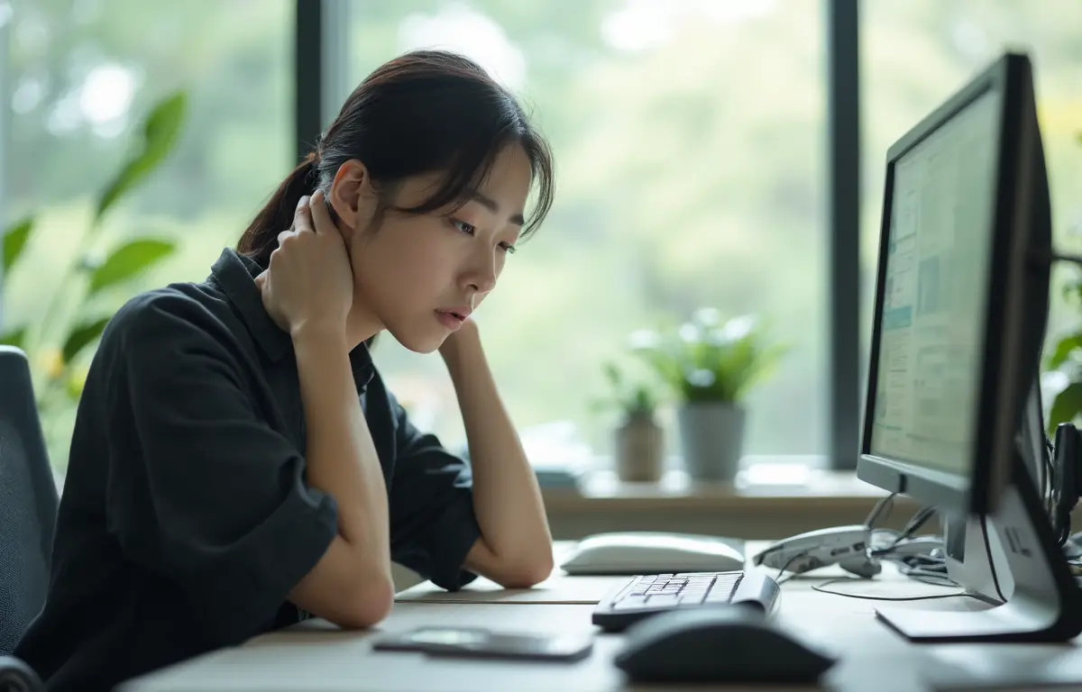 20代で肩こりがひどい人が増えている理由とは?